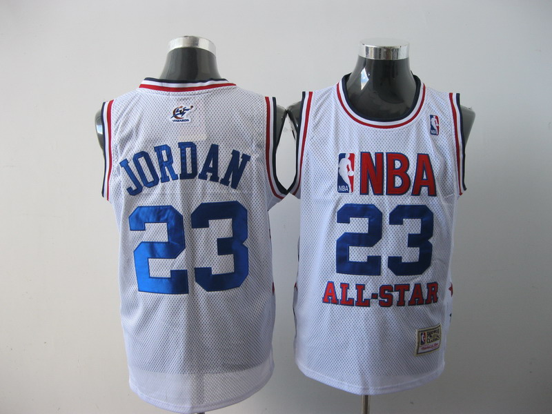 NBA Mitchell Ness Washington Wizards 23 Michael Jordan 2003 All Star Jersey